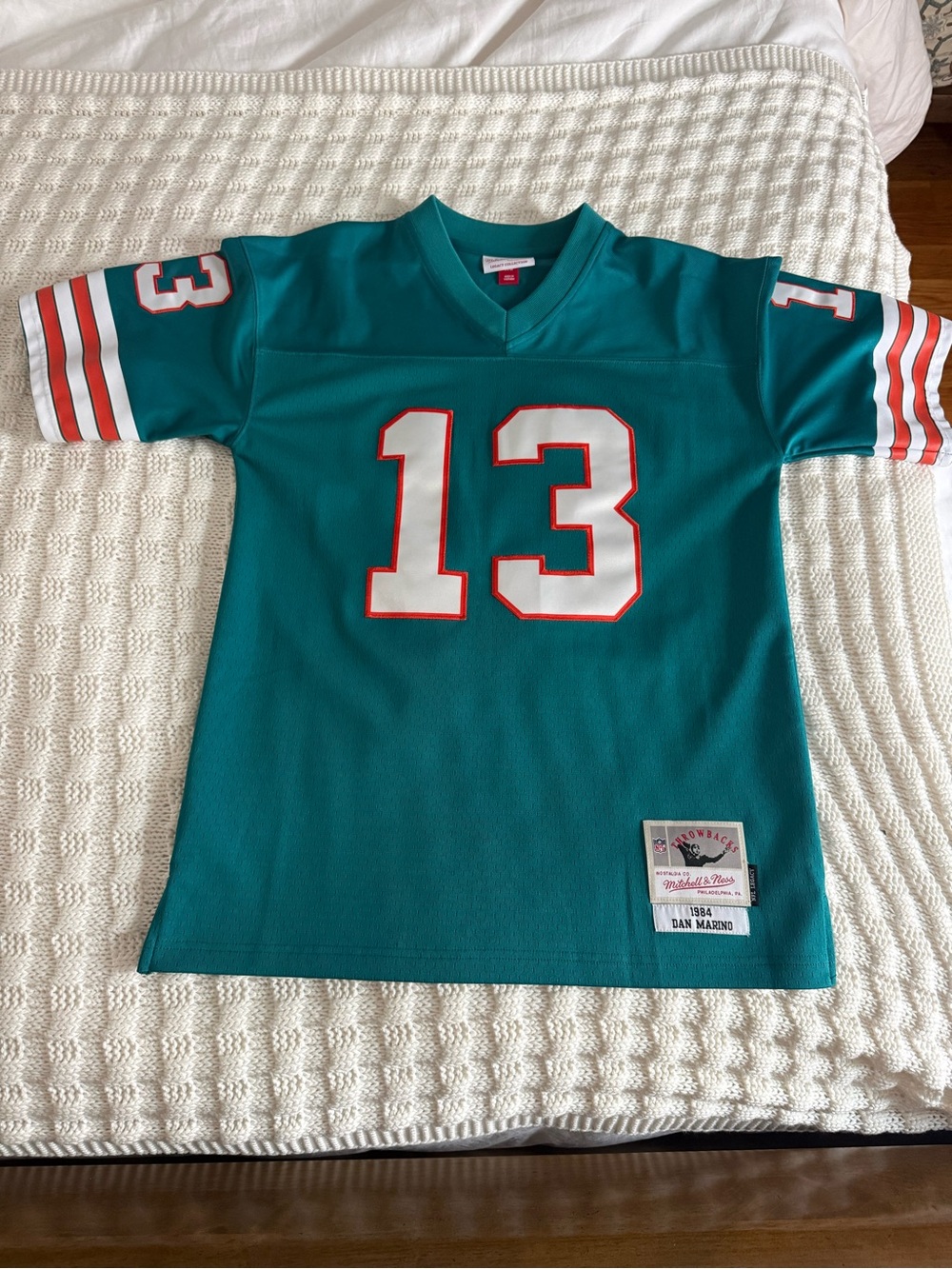 Miami Dolphins Dan Marino #13 Kids Football Jersey - Mitchell and Ness throwback